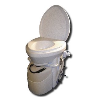 natures head composting toilet